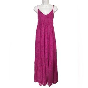 En Crème Boho Pink Maxi Dress